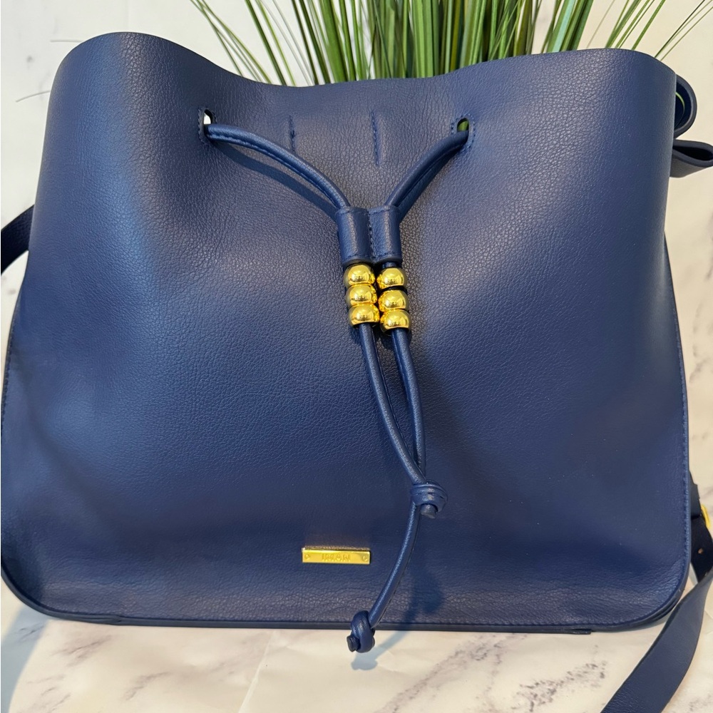 New Iman Brand Faux Leather Handbag